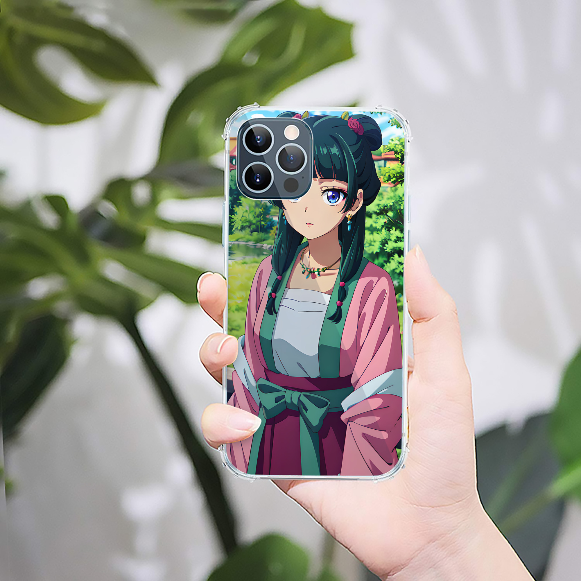 （画像用） 薬屋のひとりごと The Apothecary Diaries 【iPhone 12シリーズ対応】透明スマホケース（クリアソフトケース）